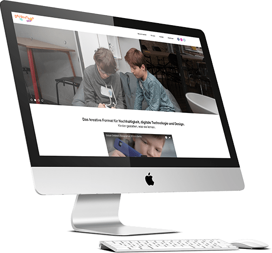 designathon Website on screen designathon Website on screen