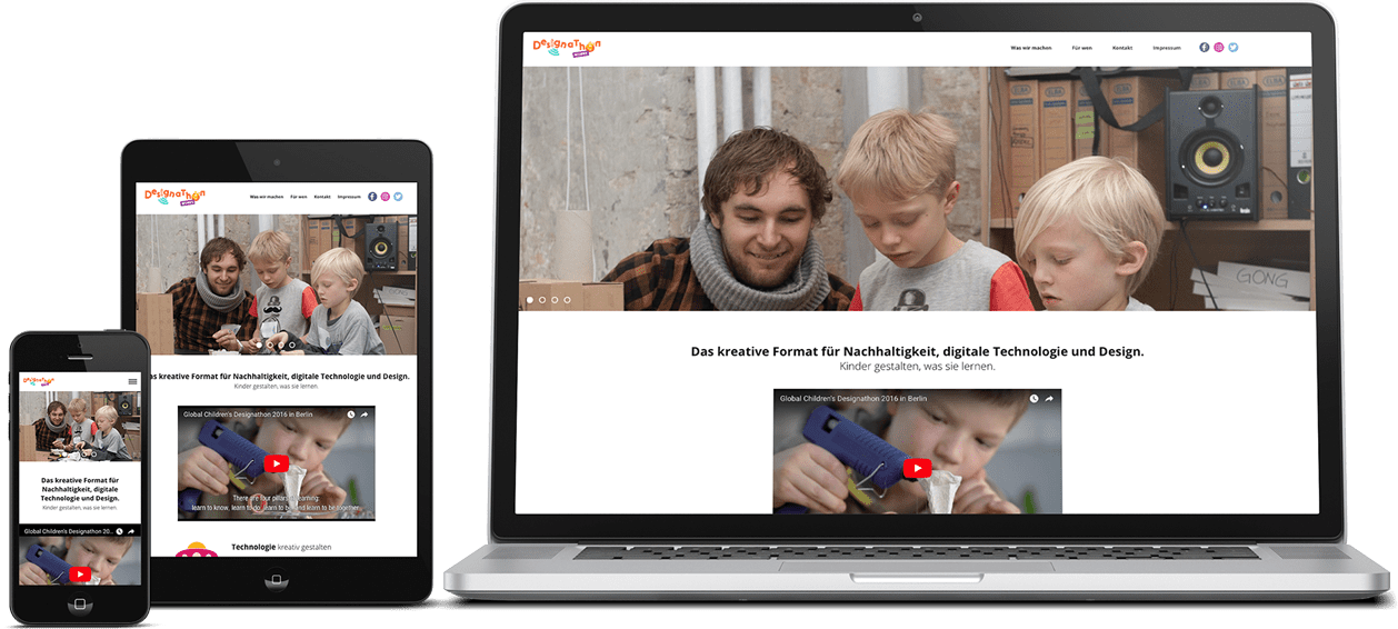 designathon Website on mobile devices designathon Website on mobile devices