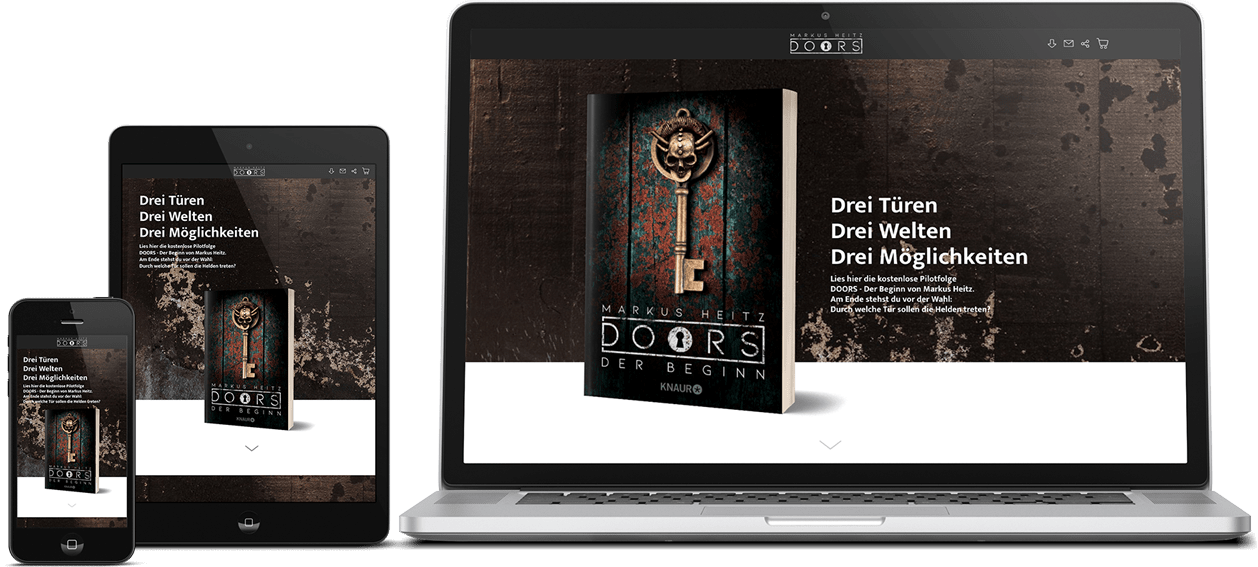 Droemer Knaur Website on mobile devices Droemer Knaur Website on mobile devices