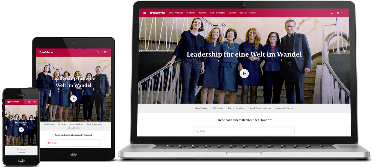 egonzehnder Website on mobile devices egonzehnder Website on mobile devices